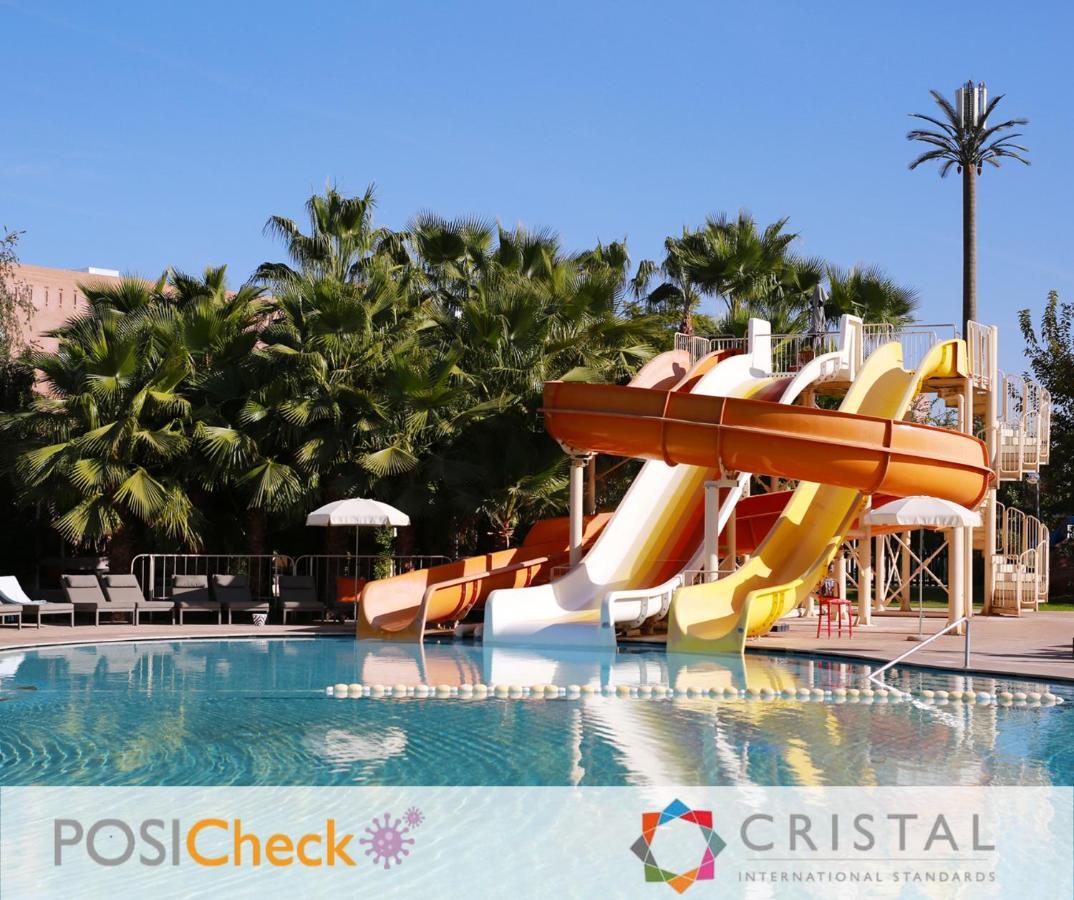 Hotel Kenzi Club Agdal Medina Lahebichate Exterior foto The water park at the hotel