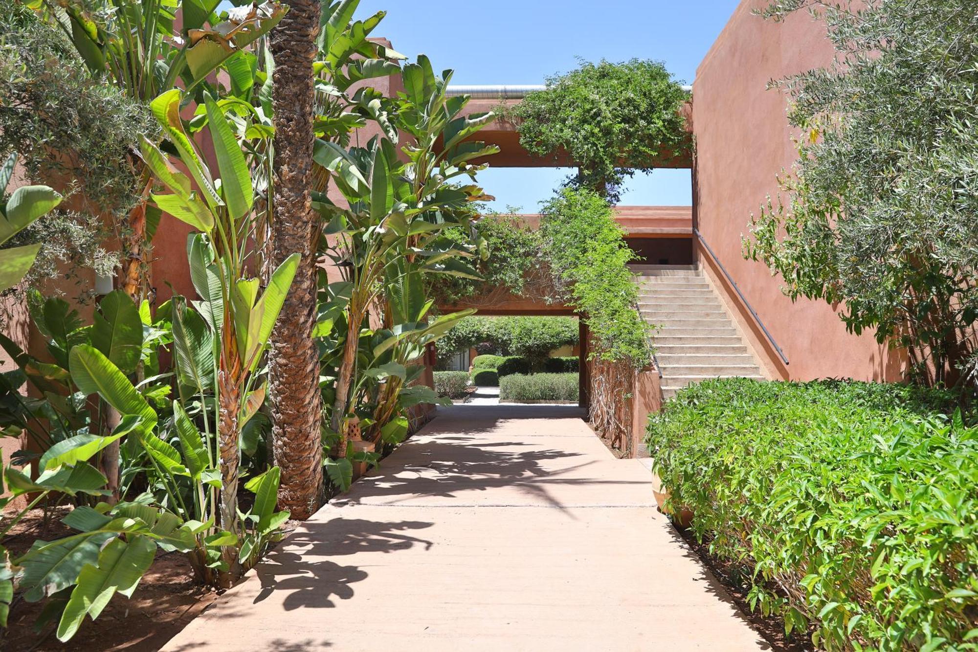 Hotel Kenzi Club Agdal Medina Lahebichate Exterior foto The garden of the Agadir Cultural Centre