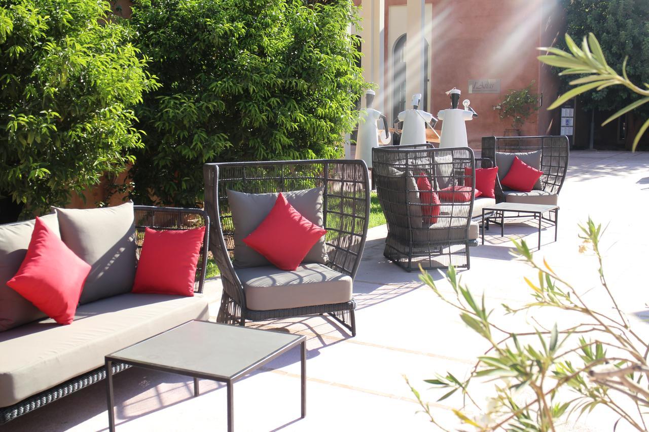 Hotel Kenzi Club Agdal Medina Lahebichate Exterior foto The hotel's terrace