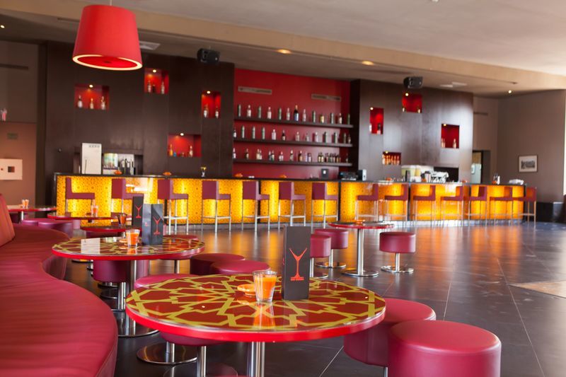 Hotel Kenzi Club Agdal Medina Lahebichate Restaurant foto The bar at the 1000 Mile Hotel
